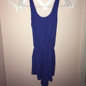 Royal blue romper